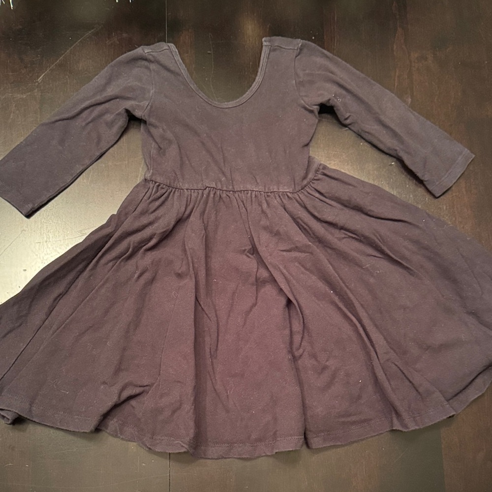 Elegant Kids Casual Dress in black